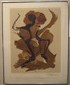 DAVID ALFERO SIQUEIROS Untitled (Brown Dancer).